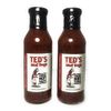 Ted's Hot Dogs Hot Sauce 2 pack, 12 oz each
