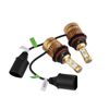 AUXBEAM White 9007 HB5 LED Bulbs Headlight Conversion Kit High Low Beam 8000lm