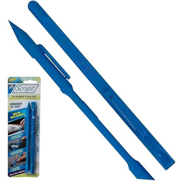 Scrigit Scraper Scratch Free Plastic Scraper Tool, Perfect for Reaching Tight