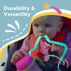Cup Catcher By Brilli Baby - Catches the Cup, Keeps It Close & Clean! … (Aqua)