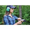 Walker s Razor Slim Electronic Ear Muffs Light Teal Hearing Protection 23dB