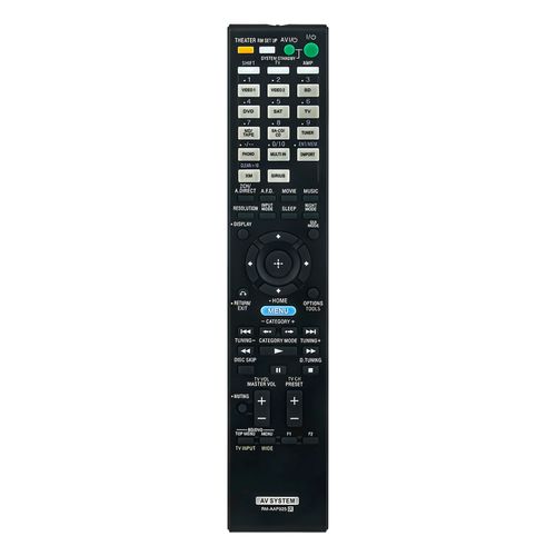 RMAAP025 RM-AAP025 Replacement Remote Control Commander Compatible with Sony STR-DA2400ES 7.1 Channel Home Theater A/V Receiver STRDA2400ES Homea Theater System