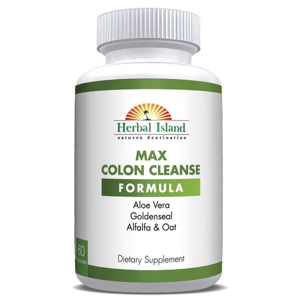 Max Colon Cleanse Formula - All Natural - 60 Capsules