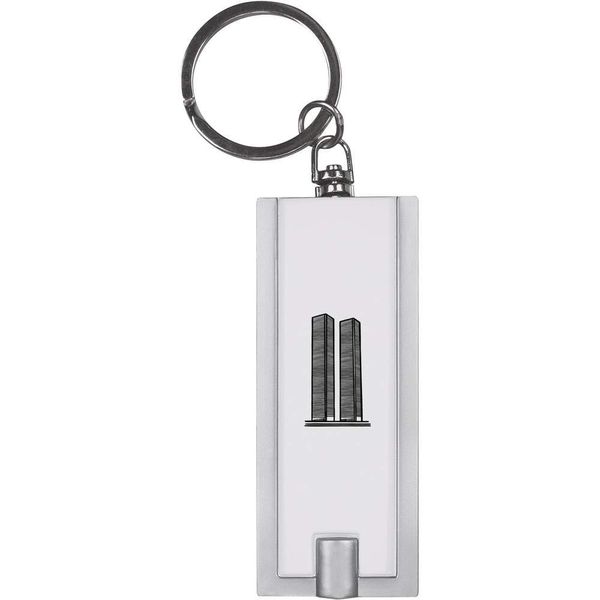 Azeeda 'Twin Towers' Keyring LED Torch (KT00015251)