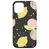 iPhone 15 Pro Abstract Pastel Lemon Color Splash Case