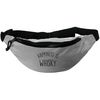 Flox Creative Grey Recycled Polyester Bumbag Happiness is Whisky