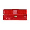 Milkfed GINGHAM CHOPSTICKS AND SPOON SET Chopsticks Set, red