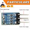 A-DIGISHUO 10PCS 3Pin AMS1117 3.3 Power Module 3.3V Power Module LDO 800mA