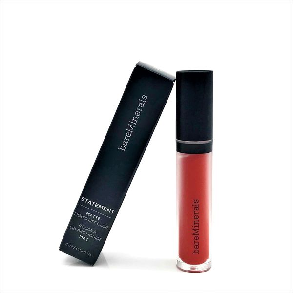 bareMinerals Statement Matte Liquid Lipcolor, Fire 0.13 fl oz