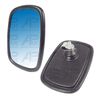2x Curved Mirror Head 7" x 5" Replacement for JCB Telehandler Loadall Backhoe Premium Brand