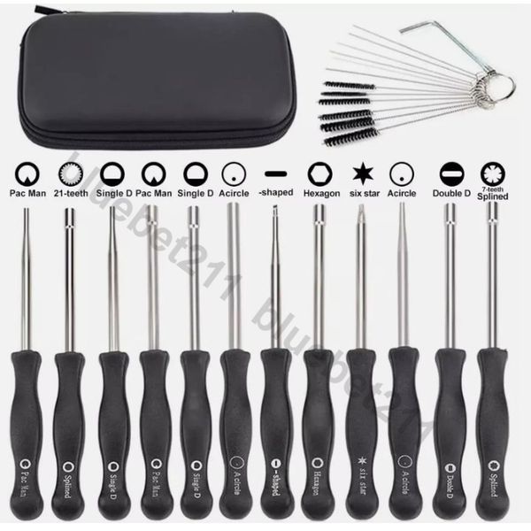 12x Screwdriver Carb Adjust Toolset for 2-Cycle Engine Tuning