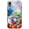 iPhone XR Vibrant Culinary Watercolor Design Case