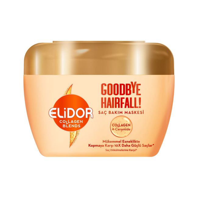 Elidor Collagen Blends Saç Bakım Maskesi Goodbye Hairfall Saç Dökülmelerine Karşı 160 ml