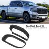 Front Bumper Tow Hook Bezel,68274701AA Front Bumper Tow Hook Cover Replacement for 1500 BODY