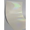 Rainbow Oilslick Transparent Holographic Overlay, Lamination Grade 8"x 10 ft
