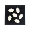 Miniblings 6X Cloud Button Buttons Clouds Sky Children Kids Sewing Kit DIY