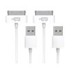 2 USB Sync Data Charger Cable Cord for Old iPod iPhone 3 4 4th iPad 1 2 3rd Gen