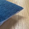 Gold Cushion Cover Solid Color (Semura Mid Blue, 45x45cm)