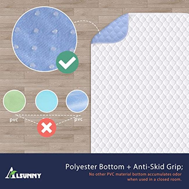 Bed Pads for Incontinence 34 x 36 Washable, Waterproof Kid