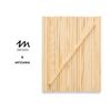 Mendi 25 Wooden Stick Square. 9.84" x 0.31"