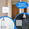 1Pcs Automatic Infrared Motion Sensor Indoor Lighting Switch, Smart Body Induction Detector Wall Mount LED Night Light Control for Ceiling Mount, High Sensitive Movement Detector Light Switch
