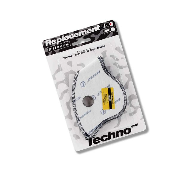 Respro Techno Mask Replacement Filter - Large (2-Pack)