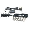 Saxby Lighting Ikon Round Medium LED Decking Kit (Polished Stainless)