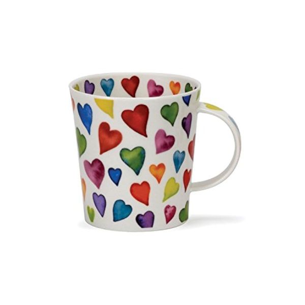 Dunoon Caroline Bessey Warm Hearts Bone China Mug