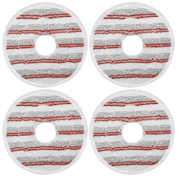 Mop Pads Replacement for Vileda Clean Spin Head Refills, Washable Mop Head Replacement Cloth Microfiber for Cleaning Floor