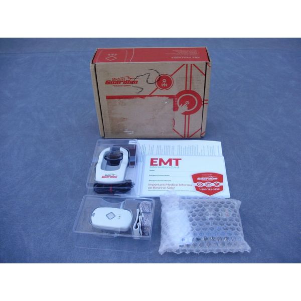 NEW MEDICAL GUARDIAN (PREMIUM) PERSONAL EMERGENCY RESPONSE SYSTEM + LOCK BOX