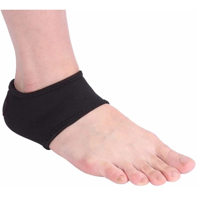 Pedimend Foot Compression Sleeve - Ankle Moisturizer with Air Holes - Heel Protector Sock - Cracked Foot Care - Treat Plantar Fasciitis/Heel Spurs/Heel Pain - UNISEX - Foot Care