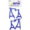 RPM 80695 Front Upper/Lower A-Arms Blue 1/16 E-Revo Blue