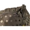 Kobe Professional Hairdressing Black Polka Dot Shimmer Gown - Water Resistant Salon Cape with Adjustable Neck