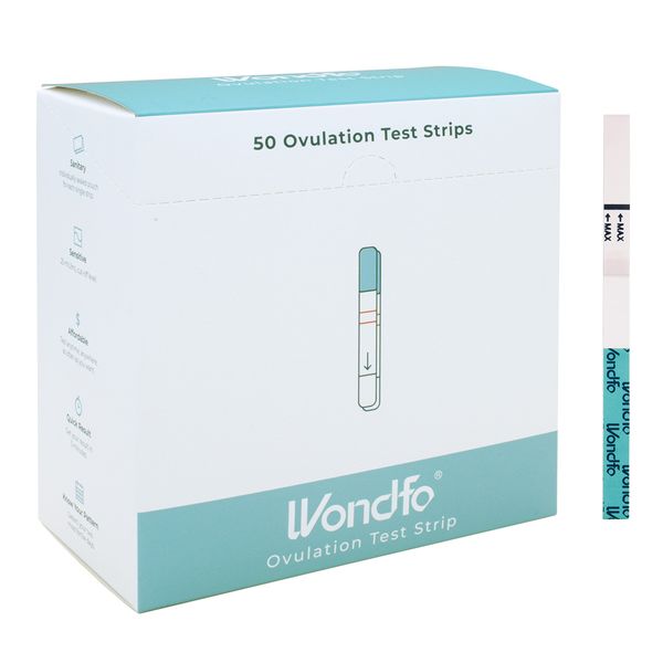 Wondfo - 50 Individually Ovulation Tests  Detecting LH Surge & Highly Sensitive