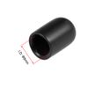 200pcs Rubber End Caps 8mm ID 15mm Height Screw Thread Protectors Black