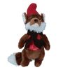 AB Tools Plush Dandy Dude Fox Dog Puppy Play Time Soft Toy With Squeaker