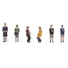 Bachmann 36-401 Trainspotters OO gauge coloured figures 6