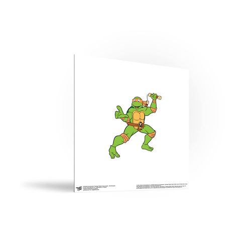 Trends International Gallery Pops Nickelodeon Teenage Mutant Ninja Turtles - Michelangelo Wall Art Wall Poster, 12" x 12", Unframed Version