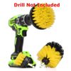 5X Drill Brush Set Power Scrubber Drill Attachments Carpet Tile Grout Cleanings
