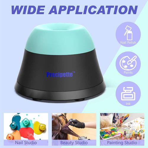 Mini Vortex Mixer, Paint Shaker for models, with extra Silicone Cap, 3000RPM, For Lab Mixing Miniature Paints Acrylic Model Paints Nail Polish, with UK plug
