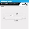 Wright Products V920WH STANDARD DUTY PNEUMATIC CLOSER, White