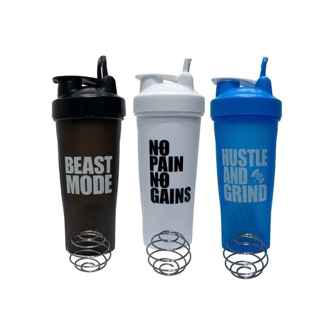 3 X Perfectshaker Assorted Shaker Bottles