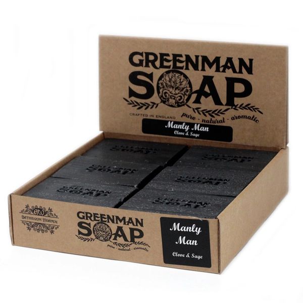 Greenman Soap 100g - Manly Man-GMSOAP-06