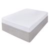 White small single 2'6" x 5'9"x 13"box fitted sheet 9 pastel colours