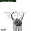 Dental Iwanson Spring Gauge Crown Caliper Orthodontic Measuring Instruments