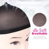 Teenitor 20 Pieces Wigs Cap, Black Stocking Caps, Stretchy Nylon Caps for Wig, Wig Stocking Caps for Women