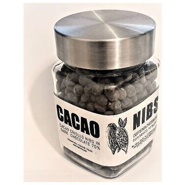 Dark cacao nibs in 70% chocolate 200g