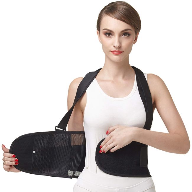 Lower Back Brace with Suspenders