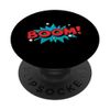 BOOM ! Comic Book Cartoon Funny Pop Art PopSockets with Interchangeable PopGrip