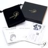 OVER-9 Terahertz Ore Cassa Plate, Home Esthetic, Beauty Goods, Small Face, Acupuncture Pressing, Natural Stone, Feather Shape, 1.6 inches (40 mm)